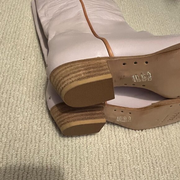 We The Free x Free People Montage Tall Boot Pale Lavender NEVER WORN 38.5 - Picture 16 of 16